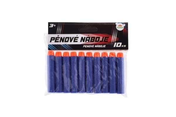 Zapasowe piankowe naboje do pistoletu Nerf - 10 sztuk