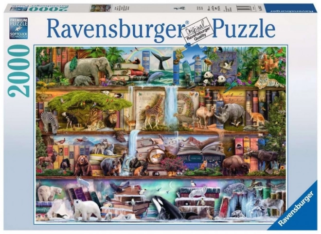 Puzzle Ravensburger Królestwo dzikich zwierząt 2000 elementów