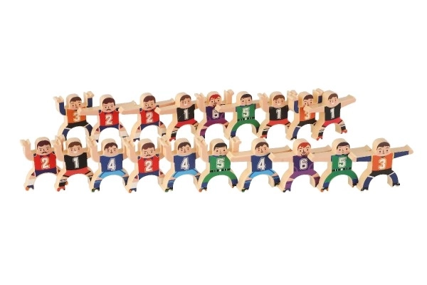 Gra balansująca herkules mini plastik 26 szt. 3 kolory w pudełku 21x19x3,5cm