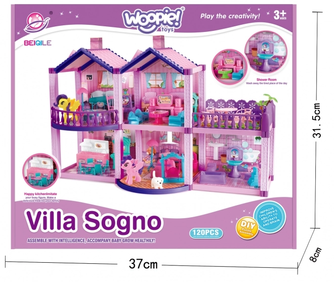 Domek dla lalek PONY FANTASY VILLA