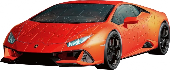 Puzzle 108 elementów 3D Pojazdy Lamborghini Huracan Evo Arancio