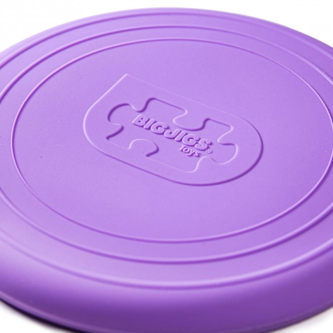 Frisbee Bigjigs Toys fioletowe