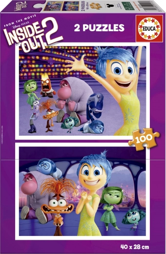 Educa puzzle W głowie 2 – 2×100 elementów