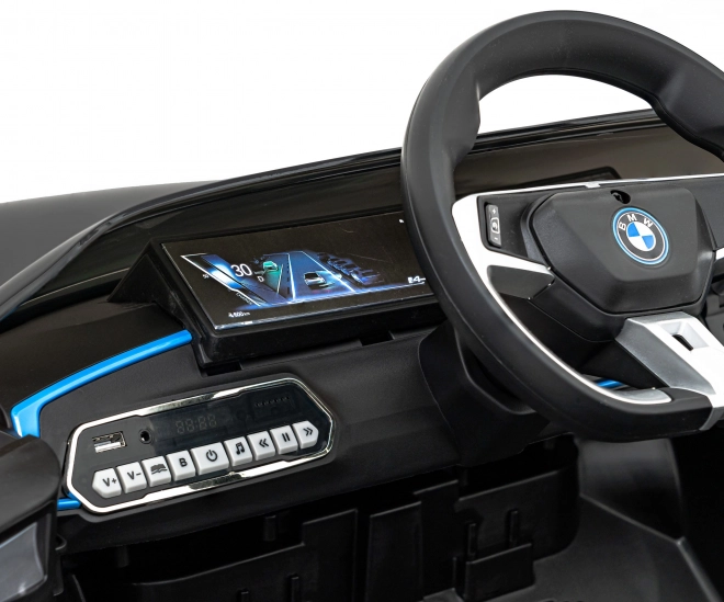Samochód dziecięcy na baterię BMW i4 – czarne