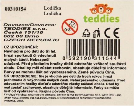 Plastowy łódź ratunkowa na mechanizm bezwładnościowy 14 cm