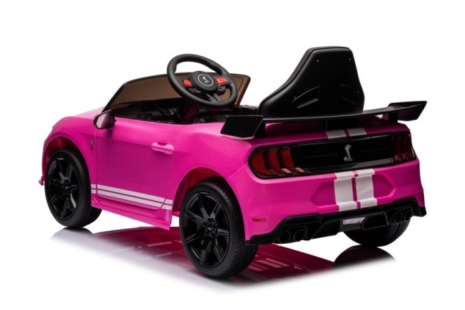 Ford Mustang GT500 Shelby na baterie – Růžový