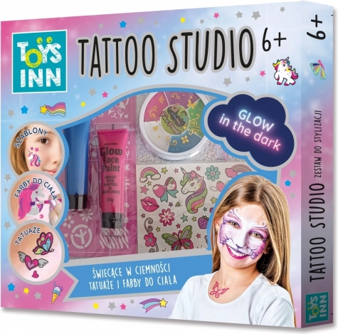 Zestaw Tattoo Studio do tatuowania i malowania twarzy