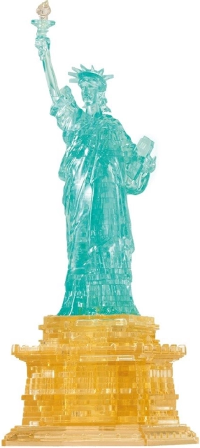 3D kryształowe puzzle Statua Wolności – 78 elementów