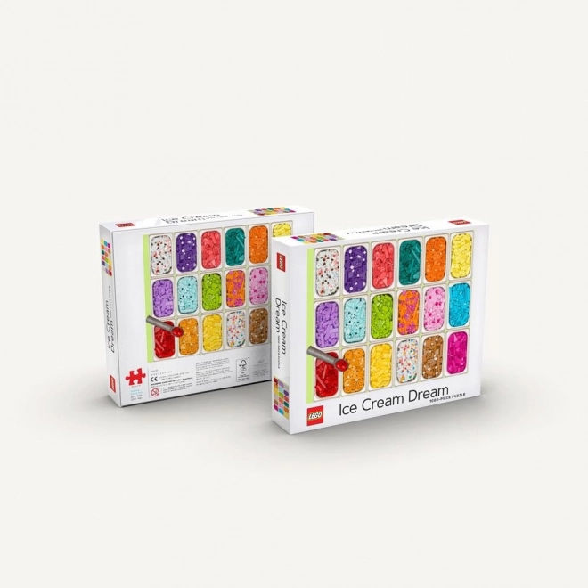 Puzzle LEGO Lodowiec marzeń 1000 kawałków