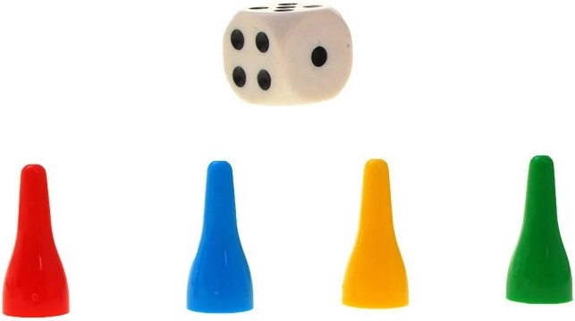 Pionki i kostka dla jeszcze większej frajdy z gry