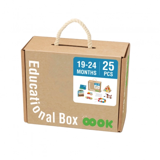 Montessori sensoryczna skrzynka XXL 6w1 od Tooky Toy