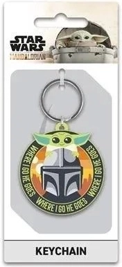 Brelok gumowy Mandalorian - Where I Go