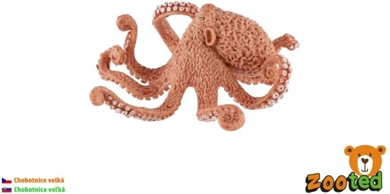 Realistyczna figurka ośmiornicy 11 cm plastik