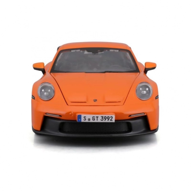 Model Bburago Porsche 911 GT3 pomarańczowy 1:24