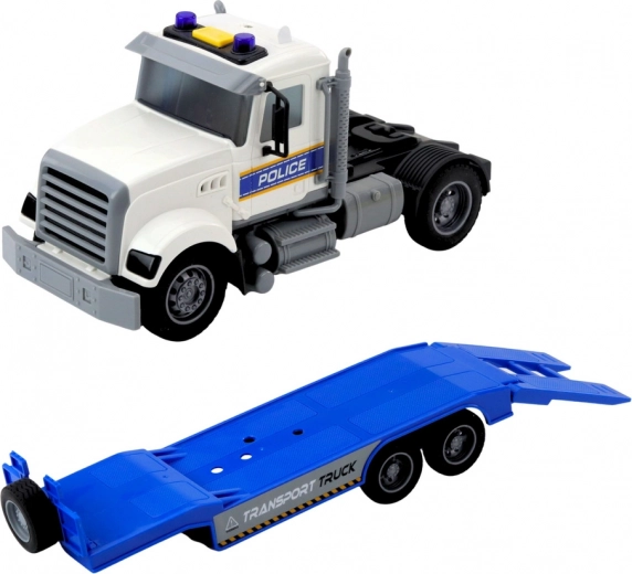 Naczepa transportowa dla łatwego załadunku