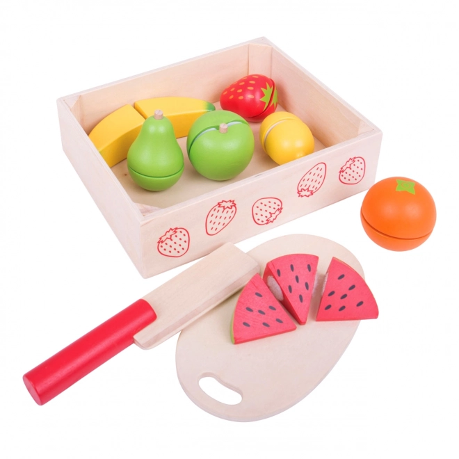 Bigjigs Toys Krojenie owoców w pudełku