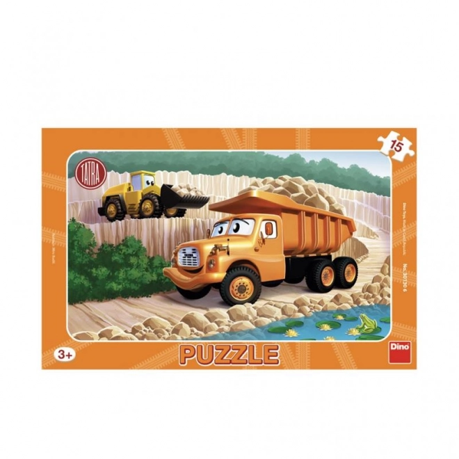 Puzzle z Tatrą - 15 elementów