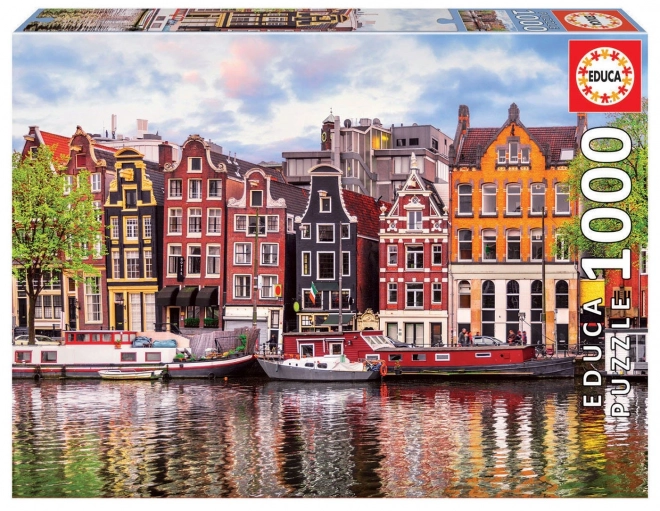 EDUCA Puzzle Tańczące domy, Amsterdam 1000 elementów