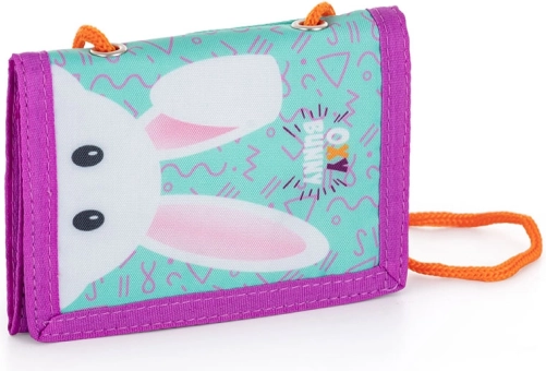 Dziecięcy materiałowy portfel Oxy Bunny