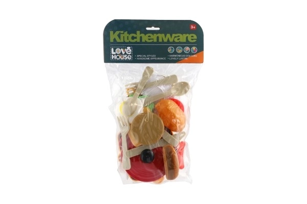 Zestaw kuchenny plastikowy w woreczku 17x10x12cm