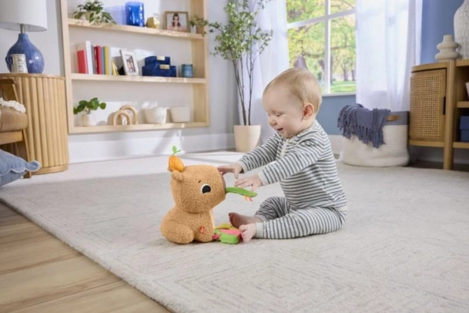 Fisher-Price pluszowa zabawka kapibara z akcesoriami