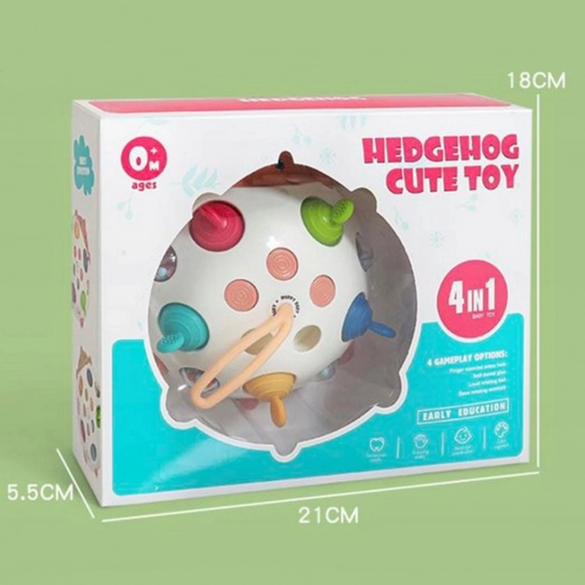 Zabawka sensoryczna Jeż 4w1 Pop-it Aktywny