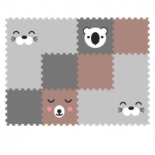 Podłoga Minideckfloor 12 części - foka, niedźwiedź, koala