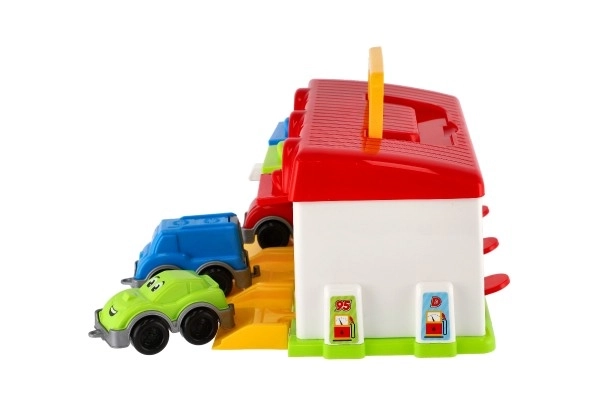 Garaż z autami i akcesoriami Technok Toys