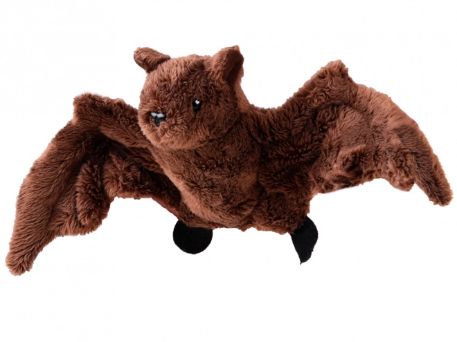 Maskot pluszowy nietoperz brązowy 30 cm 13964
