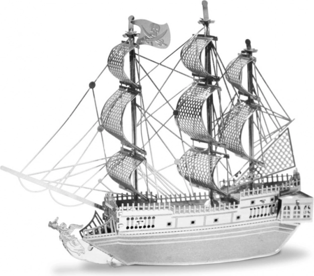 Metalowy model 3D statku Black Pearl (Czarna Perła) – METAL EARTH