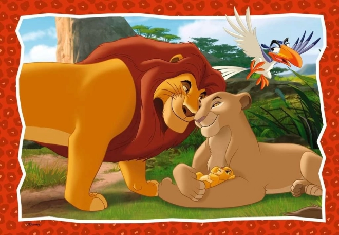 Puzzle Disney Król Lew 2x24 elementy