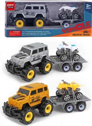 Auto terenowe z quadami 25 cm