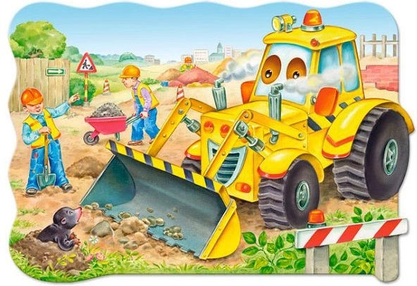 Puzzle MAXI 20 elementów – buldożer w akcji