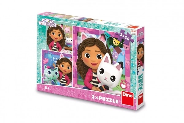 GABI I PRZYJACIELE 3x55 Puzzle