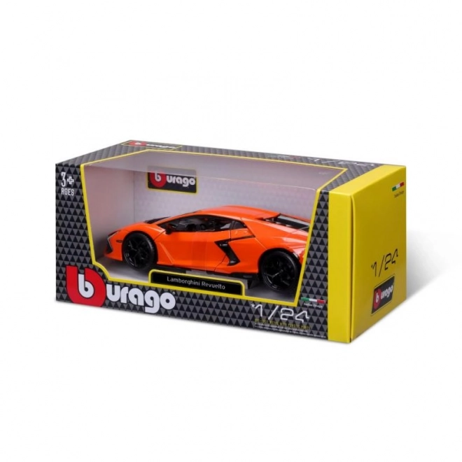 Bburago 1:24 Plus - Lamborghini Revuelto - Pomarańczowy