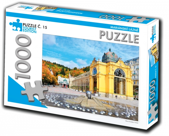 Puzzle turystyczne Mariańskie Łaźnie 1000 elementów