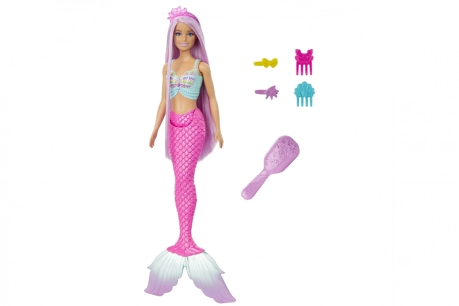 Barbie syrena z długimi włosami