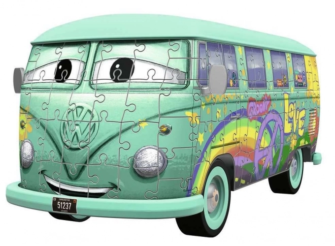 RAVENSBURGER 3D puzzle Autobus Cars: Fillmore 162 kawałków