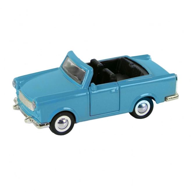 Metalowy samochód trabant kabriolet
