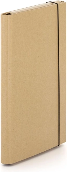 Laminowane teczki z gumką Kraft Nature