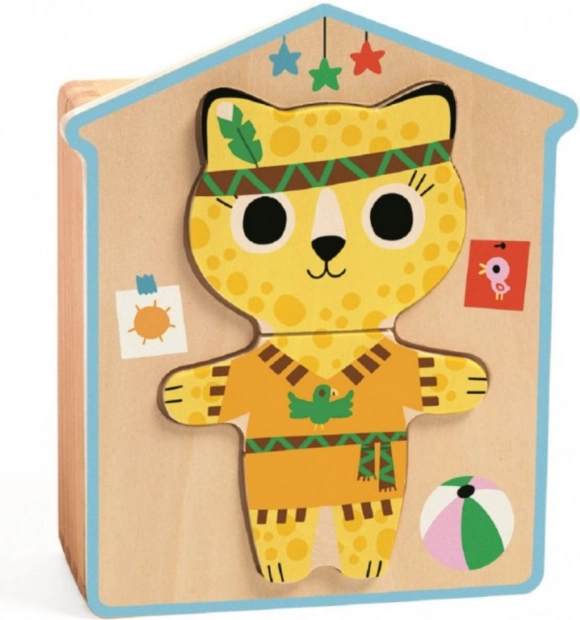 Puzzle Wesołe Kotki od Djeco