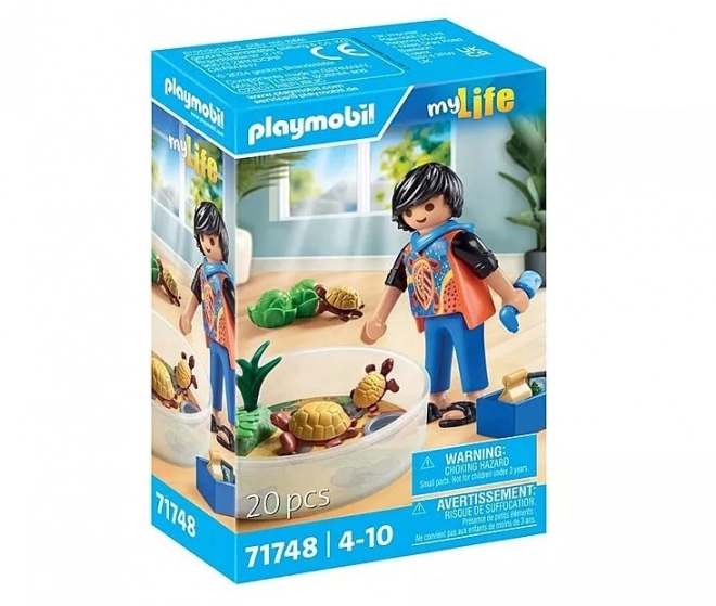 Playmobil terrarium z żółwiami