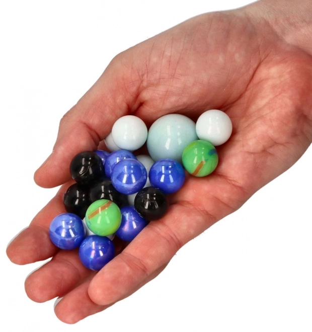 Szklane kulki Marbles 21 szt. - Marmurowe kulki