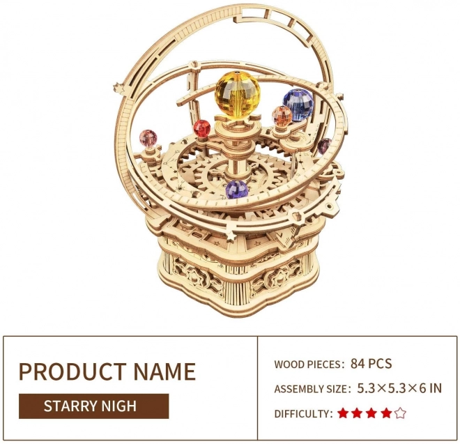 RoboTime 3D puzzle pozytywka Historyczny zegar astronomiczny