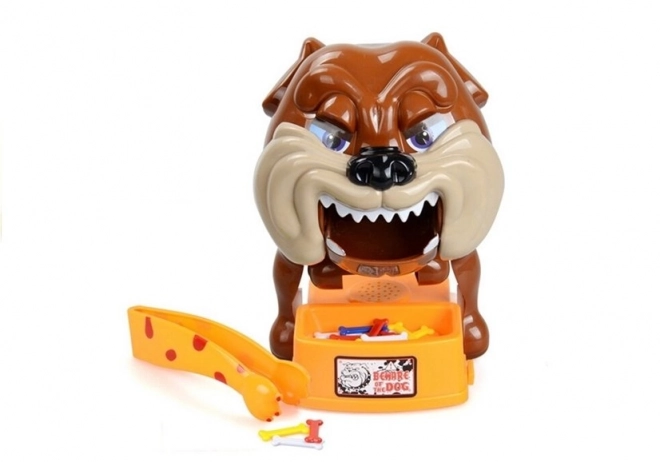 Bulldog Brown Bateria Zła Gra Zręcznościowa Zły Pies