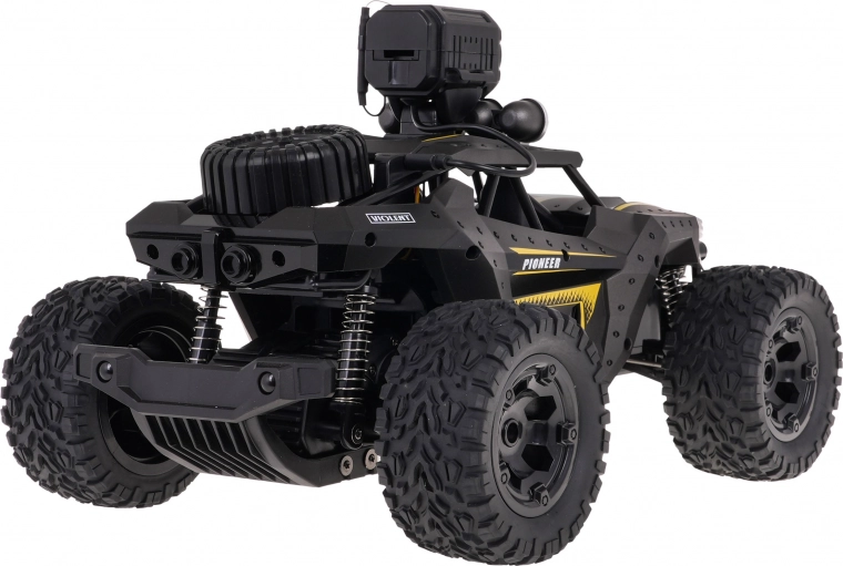 Pewność w terenie dzięki zawieszeniu i dużym oponom