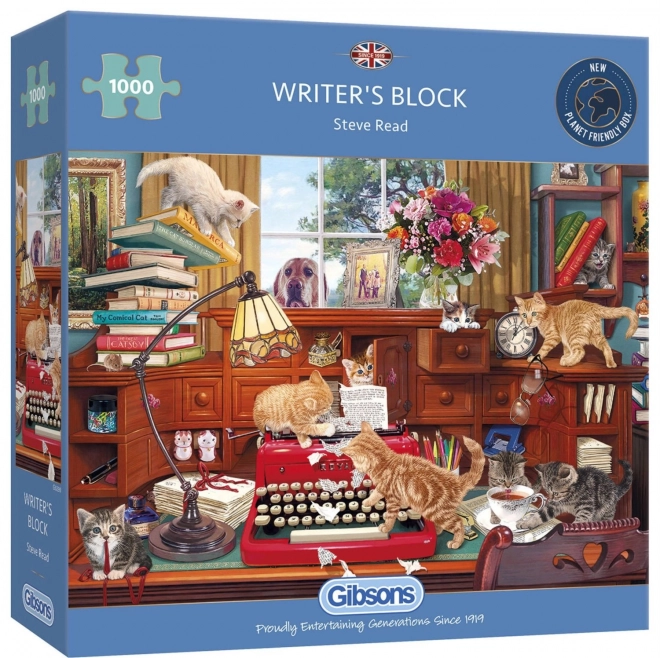Puzzle Typowa męka pisarza 1000 elementów