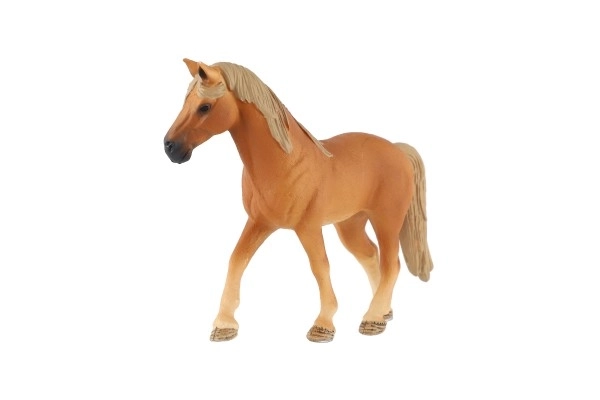 Koń domowy kasztanowy plastik 13cm w worku