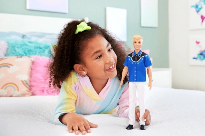 Barbie Model Ken - strój kowbojski HRH25 TV