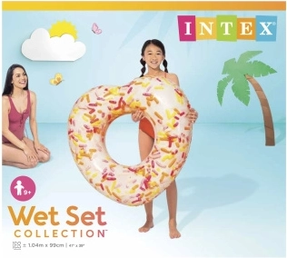 Nadmuchiwana obręcz w kształcie serca donut 104 cm